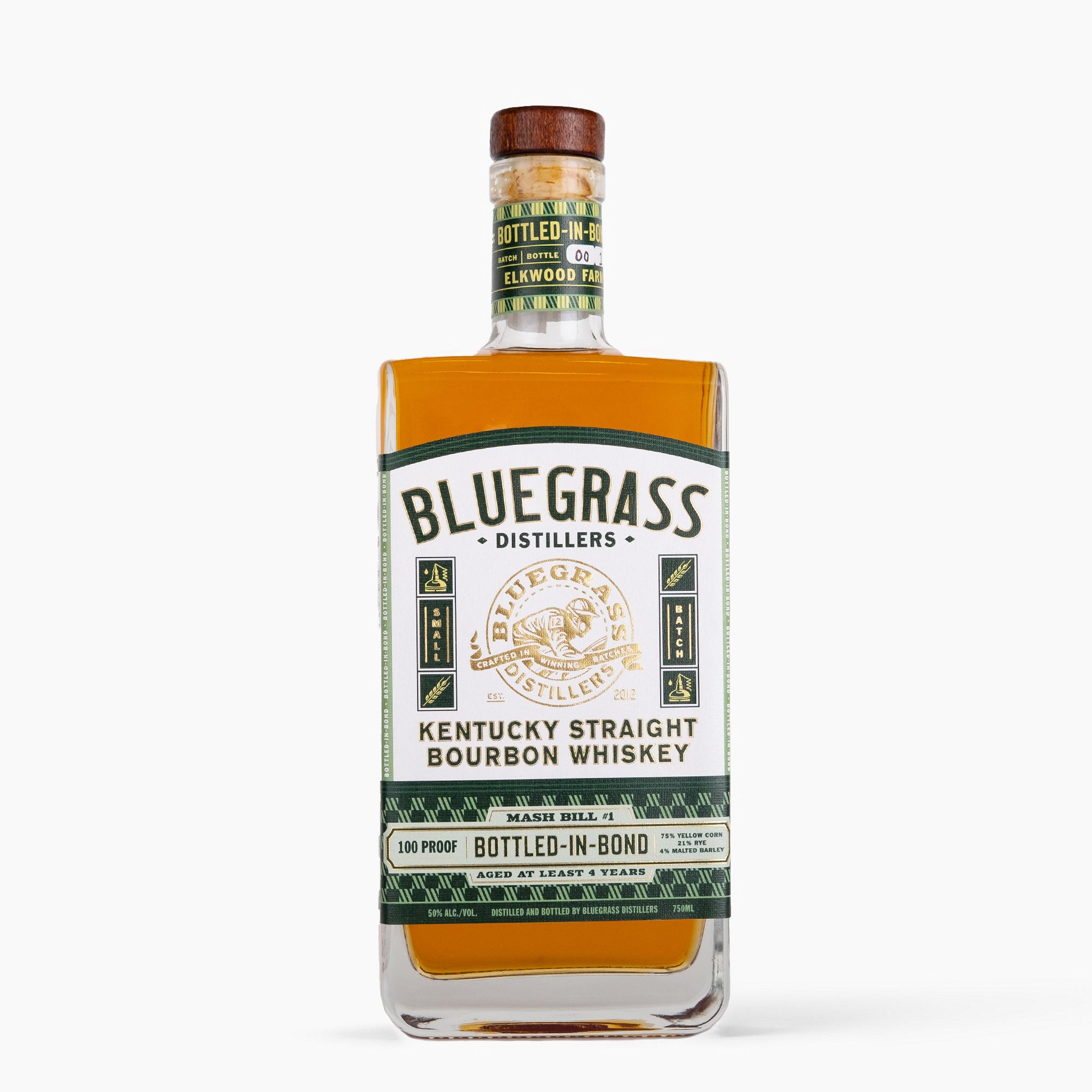 Bluegrass Mash Bill #1 Bottled-in-Bond Kentucky Straight Bourbon Whiskey