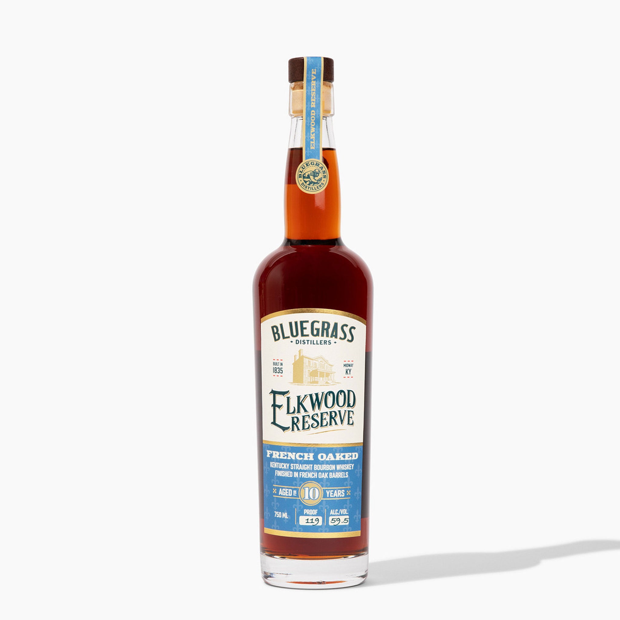 Elkwood Reserve French Oaked Kentucky Straight Bourbon Whiskey