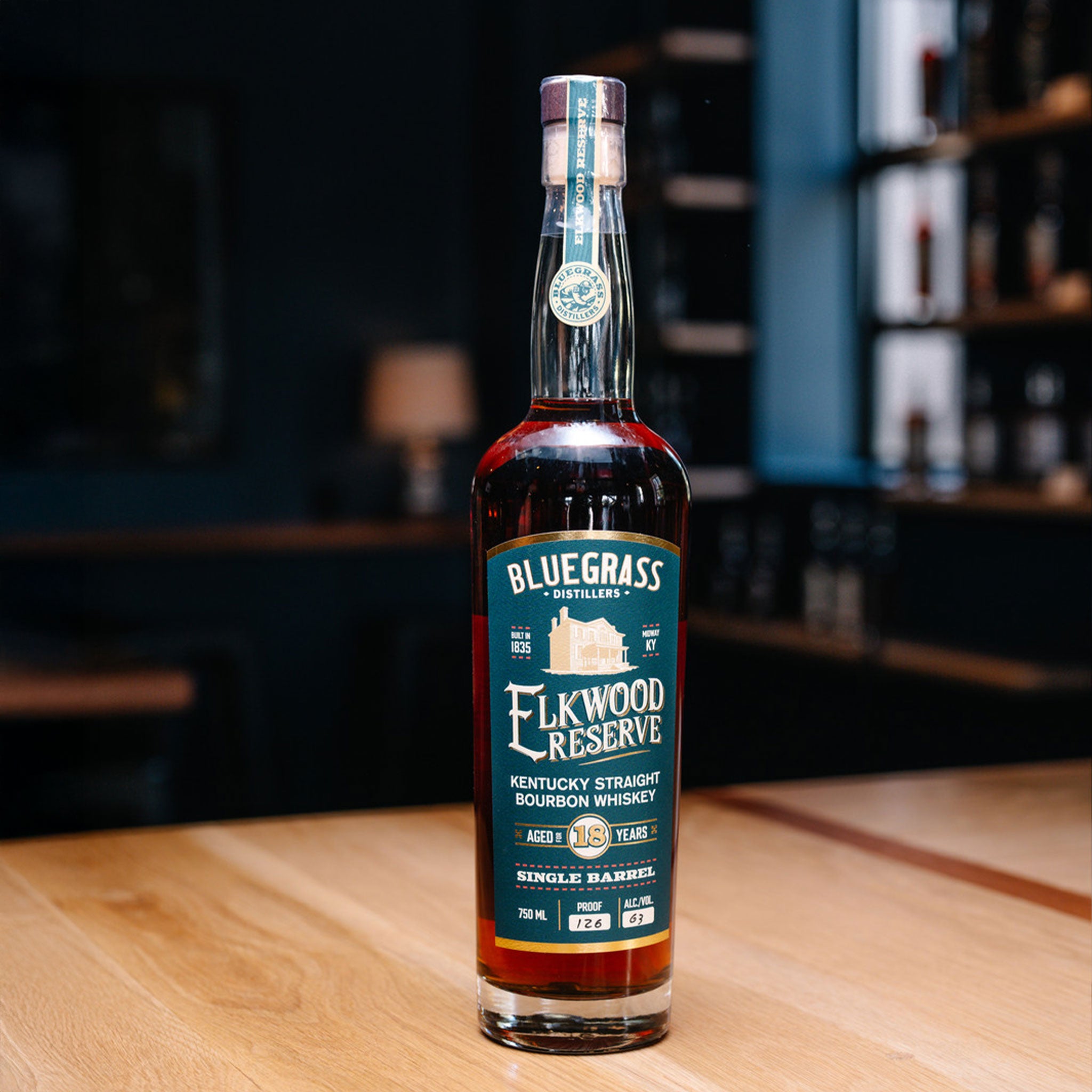 Elkwood Reserve 18-Year Single Barrel Kentucky Straight Bourbon Whiskey