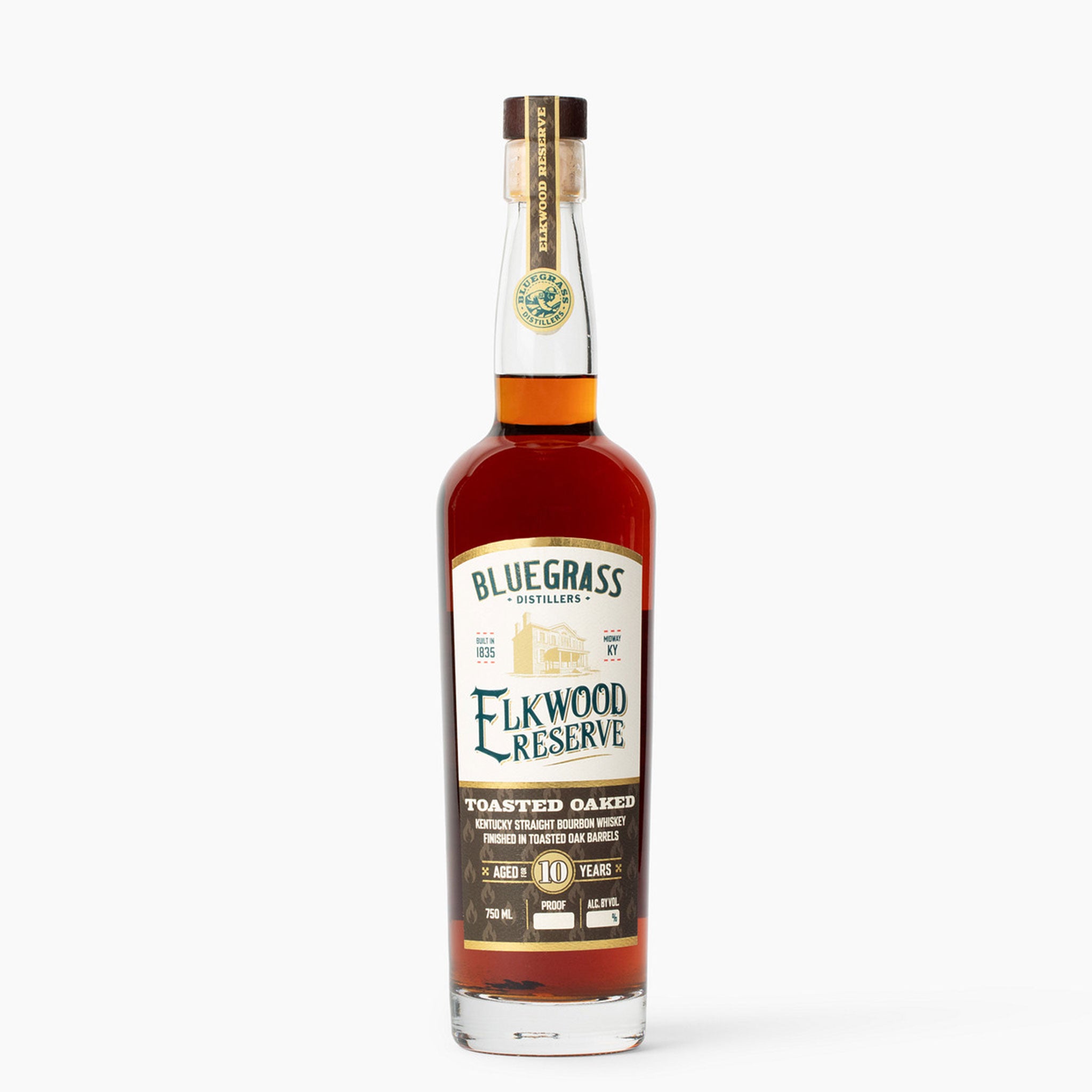 Elkwood Reserve Toasted Oaked Kentucky Straight Bourbon Whiskey